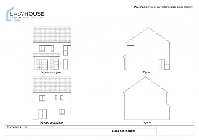 Plan de la maison Cornaline S, surface 98.00 m² au prix de 160 000€ (image 3)