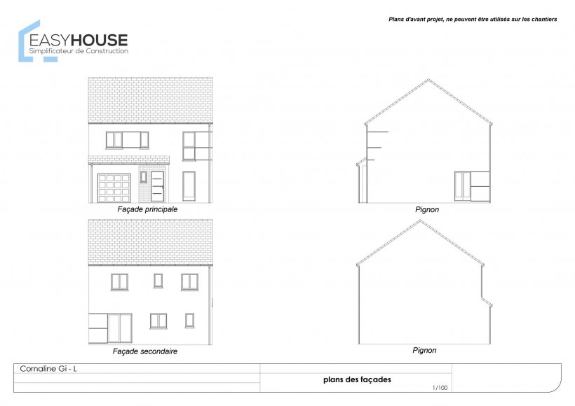 Plan de la maison Cornaline L, surface 114.00 m² au prix de 175 000€ (image 3)