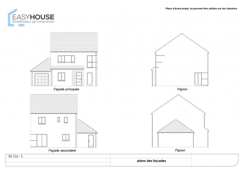 Plan de la maison Iris S, surface 114.00 m² au prix de 179 000€ (image 3)