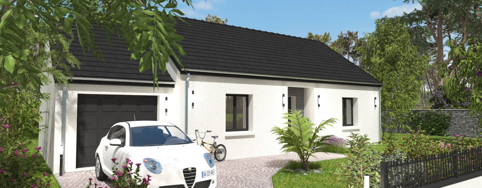 Maison Larimar S pour une surface de 73.00 m² (image 1)