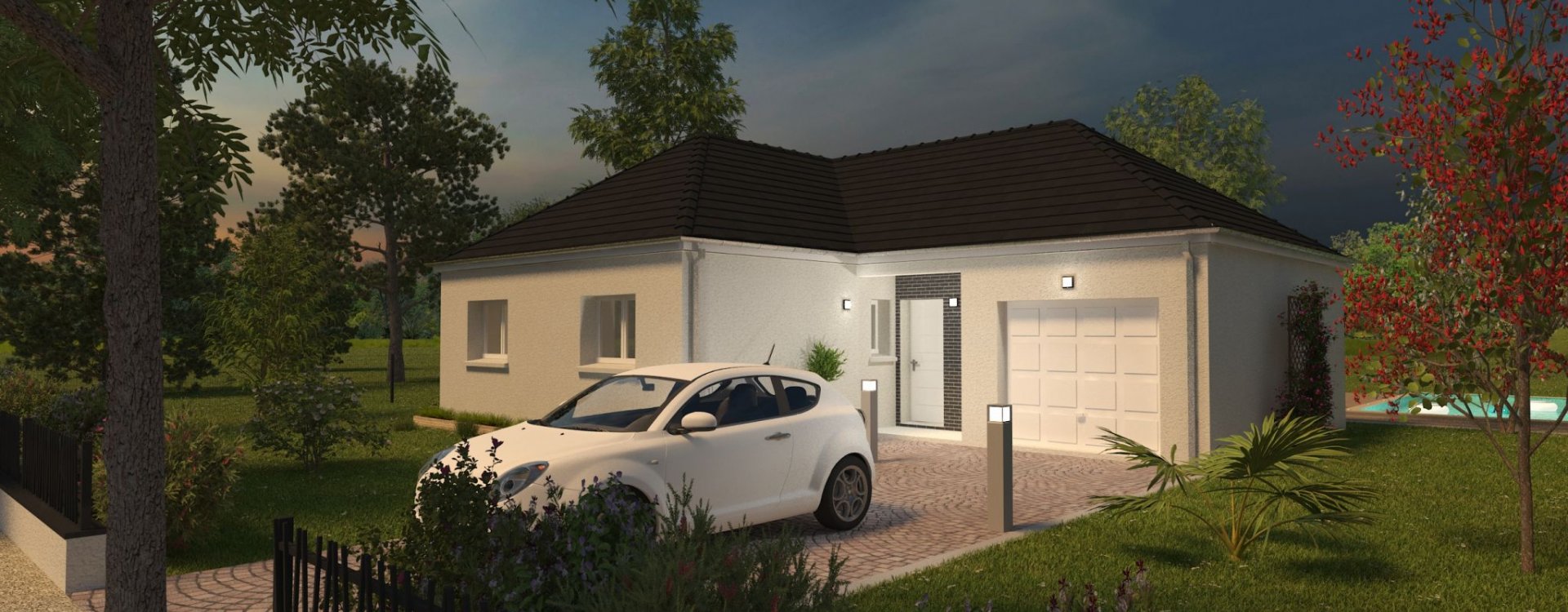 Maison Quartz S pour une surface de 76.00 m² (image 3)