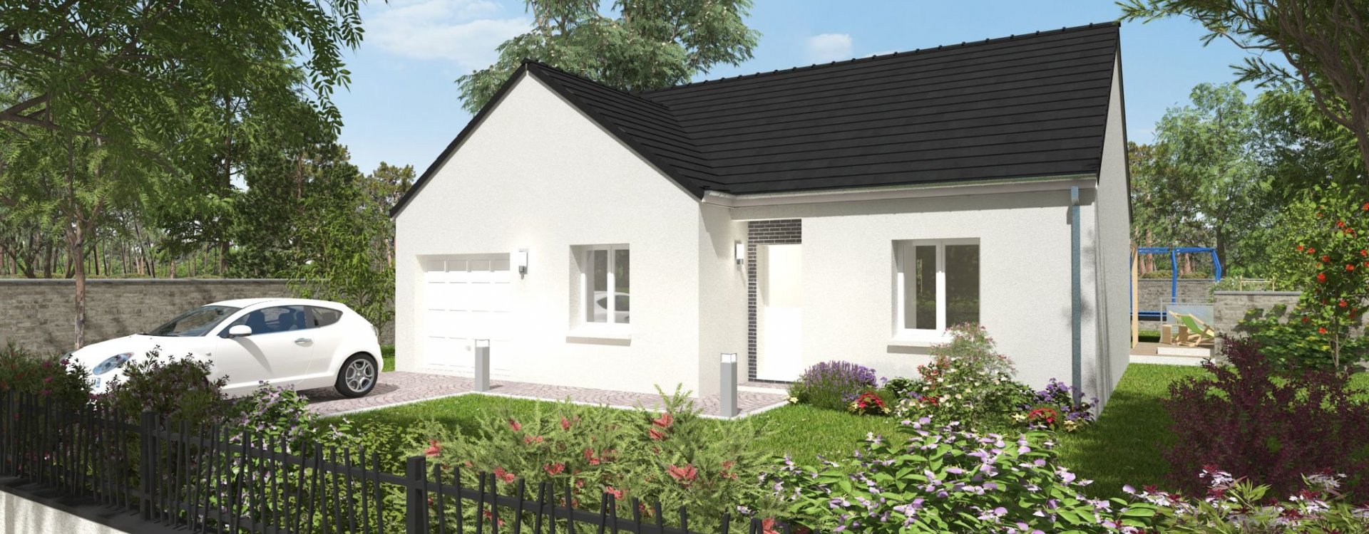 Maison Saphir S pour une surface de 75.00 m² (image 1)